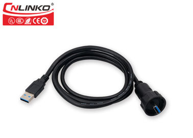 Chiny Wodoodporne złącze USB IP65 Zewnętrzny kabel męski na męski Dostosowany dostawca