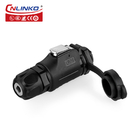 Cnlinko M16 9Pin Outdoor Waterproof Connectors Push Pull IP67 With UL Certification