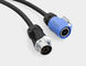 Przemysłowe wodoodporne 12-pinowe złącze kabla M20 Kabel zasilający 5A 400 V Soild Shell dostawca